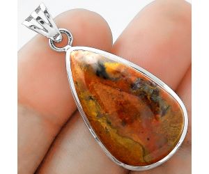 Natural Rare Cady Mountain Agate Pendant SDP102354 P-1002, 17x28 mm