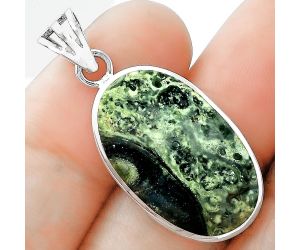 Natural Star Galaxy Jasper Pendant SDP102362 P-1002, 14x24 mm