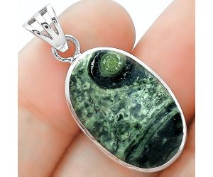 Natural Star Galaxy Jasper Pendant SDP102366 P-1002, 14x23 mm