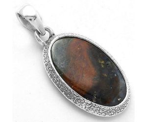 Natural Rare Cady Mountain Agate Pendant SDP103123 P-1538, 14x23 mm