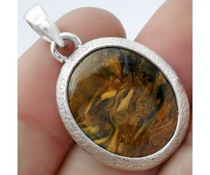 Natural Pietersite - Namibia Pendant SDP103129 P-1538, 17x21 mm