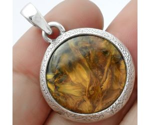 Natural Pietersite - Namibia Pendant SDP103142 P-1538, 19x19 mm