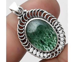 Natural Green Aventurine Pendant SDP103455 P-1476, 13x18 mm