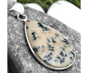 Natural Russian Honey Dendrite Opal Pendant SDP103606 P-1001, 19x28 mm