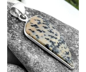 Natural Russian Honey Dendrite Opal Pendant SDP103699 P-1001, 15x33 mm