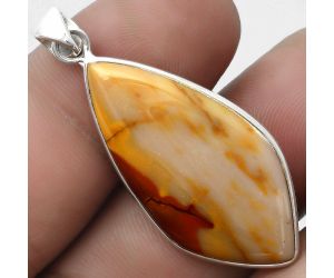 Natural Red Mookaite Pendant SDP103727 P-1001, 17x34 mm