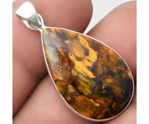 Natural Pietersite - Namibia Pendant SDP103968 P-1001, 17x27 mm