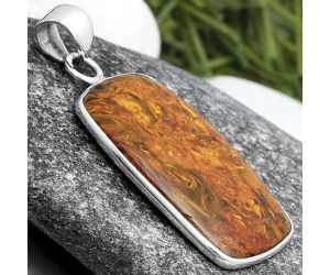 Natural Pietersite - Namibia Pendant SDP104024 P-1001, 15x26 mm