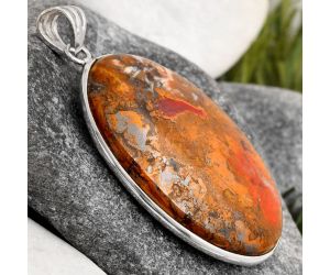 Natural Rare Cady Mountain Agate Pendant SDP106570 P-1001, 25x38 mm