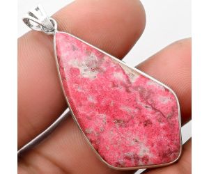 Natural Pink Thulite - Norway Pendant SDP106655 P-1001, 22x40 mm