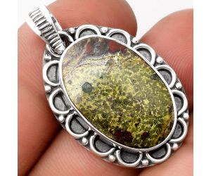 Dragon Blood Stone - South Africa Pendant SDP106708 P-1080, 15x23 mm