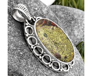 Dragon Blood Stone - South Africa Pendant SDP106708 P-1080, 15x23 mm