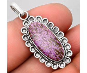 Natural Purpurite - South Africa Pendant SDP106977 P-1214, 10x21 mm