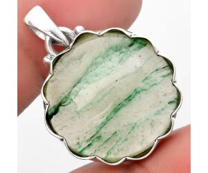 Natural Green Aventurine Pendant SDP107075 P-1555, 22x22 mm