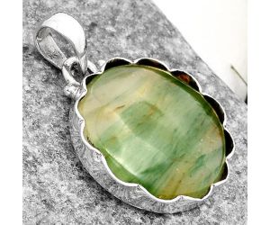 Natural Green Aventurine Pendant SDP107076 P-1555, 22x22 mm