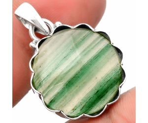 Natural Green Aventurine Pendant SDP107089 P-1555, 20x20 mm