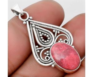 Natural Pink Thulite - Norway Pendant SDP107296 P-1541, 11x16 mm