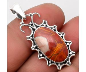 Natural Noreena Jasper Pendant SDP107310 P-1249, 11x20 mm