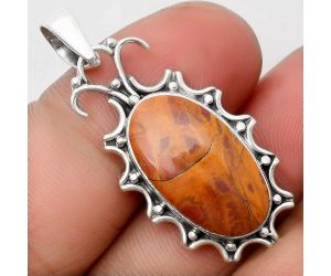 Natural Noreena Jasper Pendant SDP107313 P-1249, 11x20 mm