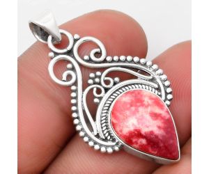 Natural Pink Thulite - Norway Pendant SDP107352 P-1541, 11x16 mm