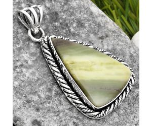 Natural Serpentine Pendant SDP108042 P-1074, 16x24 mm