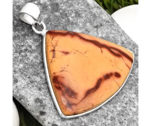 Natural Indian Paint Gemstone Pendant SDP108365 P-1001, 29x33 mm