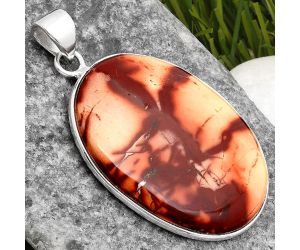 Natural Indian Paint Gemstone Pendant SDP108433 P-1001, 24x32 mm