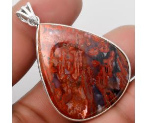 Natural Rare Cady Mountain Agate Pendant SDP109129 P-1001, 29x36 mm