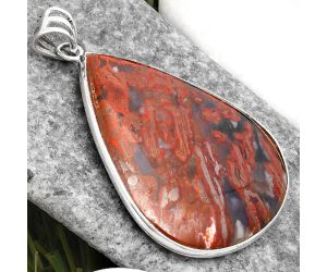 Natural Rare Cady Mountain Agate Pendant SDP109129 P-1001, 29x36 mm