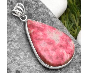 Natural Pink Thulite - Norway Pendant SDP109157 P-1001, 23x30 mm