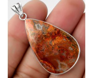 Natural Rare Cady Mountain Agate Pendant SDP109411 P-1001, 21x40 mm