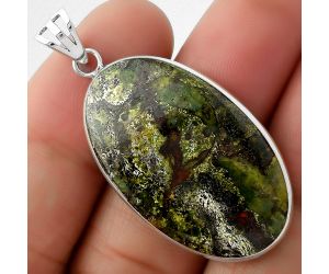 Dragon Blood Stone - South Africa Pendant SDP109416 P-1001, 20x33 mm