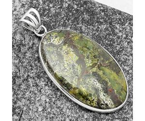 Dragon Blood Stone - South Africa Pendant SDP109416 P-1001, 20x33 mm