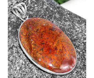 Natural Rare Cady Mountain Agate Pendant SDP109444 P-1001, 22x34 mm