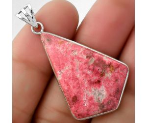 Natural Pink Thulite - Norway Pendant SDP109462 P-1001, 23x33 mm