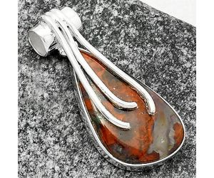 Natural Rare Cady Mountain Agate Pendant SDP109588 P-1675, 15x27 mm