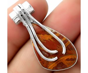 Natural Noreena Jasper Pendant SDP109603 P-1675, 16x25 mm