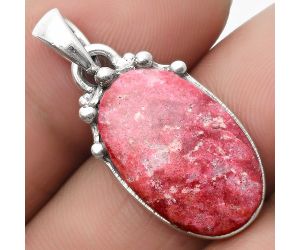 Natural Pink Thulite - Norway Pendant SDP109938 P-1349, 13x20 mm