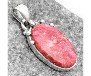 Natural Pink Thulite - Norway Pendant SDP109938 P-1349, 13x20 mm