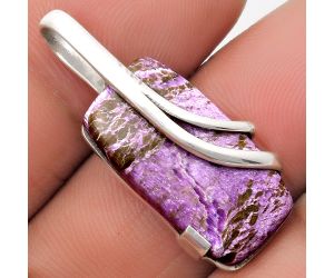 Natural Purpurite - South Africa Pendant SDP110061 P-1165, 12x22 mm