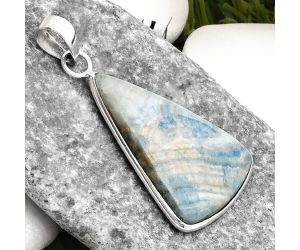 Natural Blue Scheelite - Turkey Pendant SDP110343 P-1001, 21x31 mm