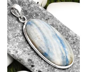 Natural Blue Scheelite - Turkey Pendant SDP110346 P-1001, 21x37 mm