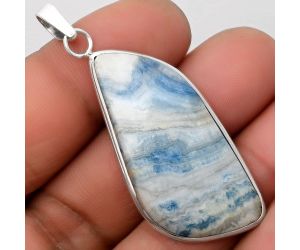 Natural Blue Scheelite - Turkey Pendant SDP110357 P-1001, 19x41 mm