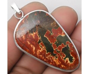 Natural Cherry Creek Pendant SDP110433 P-1001, 26x43 mm