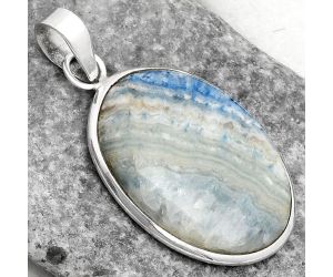 Natural Blue Scheelite - Turkey Pendant SDP110479 P-1001, 21x27 mm