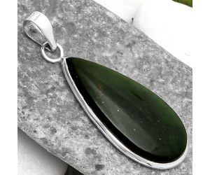 Natural Chrome Chalcedony Pendant SDP110563 P-1001, 17x34 mm