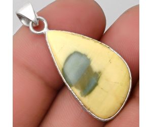 Natural Imperial Jasper - Mexico Pendant SDP110652 P-1053, 15x26 mm