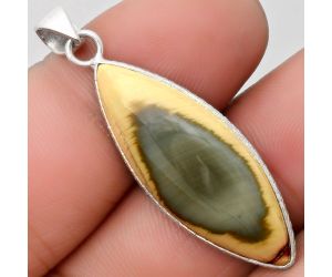 Natural Imperial Jasper - Mexico Pendant SDP110674 P-1053, 13x32 mm