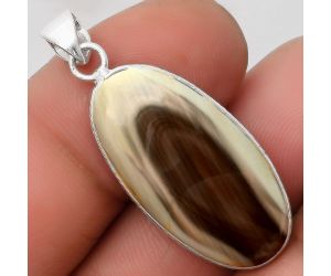 Natural Imperial Jasper - Mexico Pendant SDP110697 P-1053, 14x28 mm