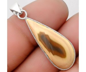 Natural Imperial Jasper - Mexico Pendant SDP110698 P-1053, 12x30 mm